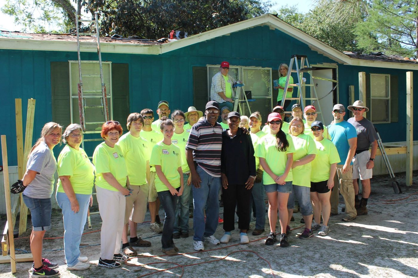 Rebuilding Together volunteer crew