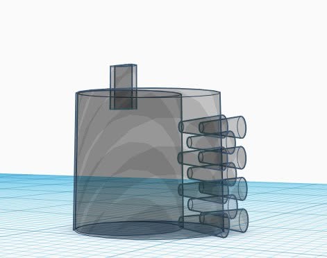 CAD model from the Thor's Hammer security project