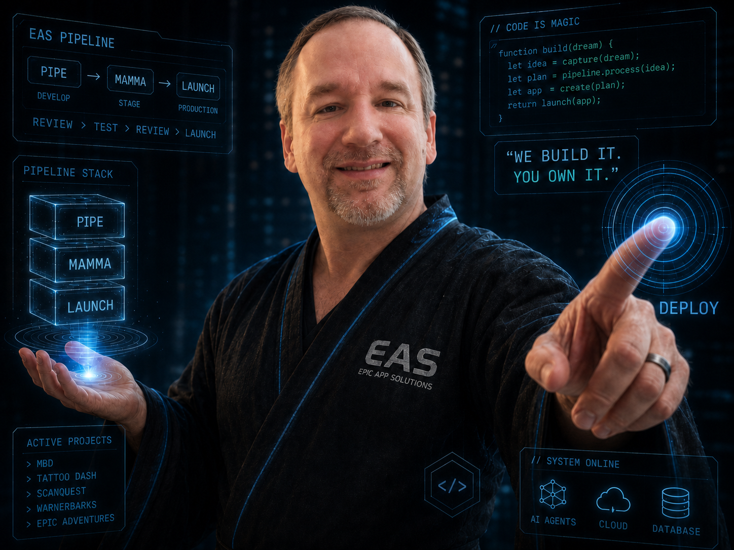 Tim Calabro, Epic App Solutions founder